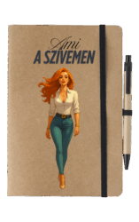 Ami a szívemen - A5-ös jegyzetfüzet - ELŐRENDELHETŐ
