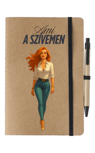 Ami a szívemen - A5-ös jegyzetfüzet - ELŐRENDELHETŐ